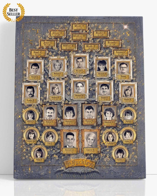 Family Tree Photo | "A Family Heirloom" | Dedicated Artist | Professional Printing | Create a Lasting Legacy Today ! - LuxPrintGifts.com